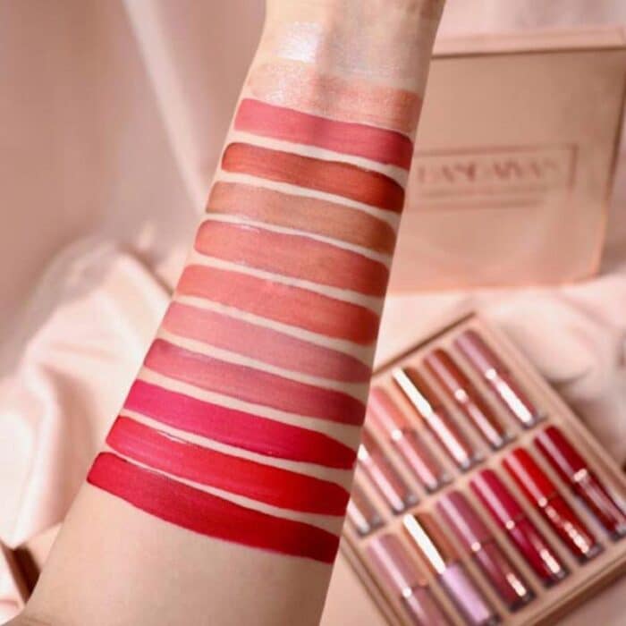 Handaiyan 12 colors matte lipgloss set