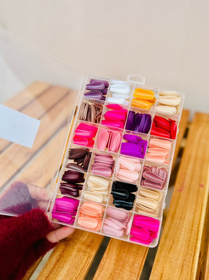nail kit box 576 pieces aryclic nails