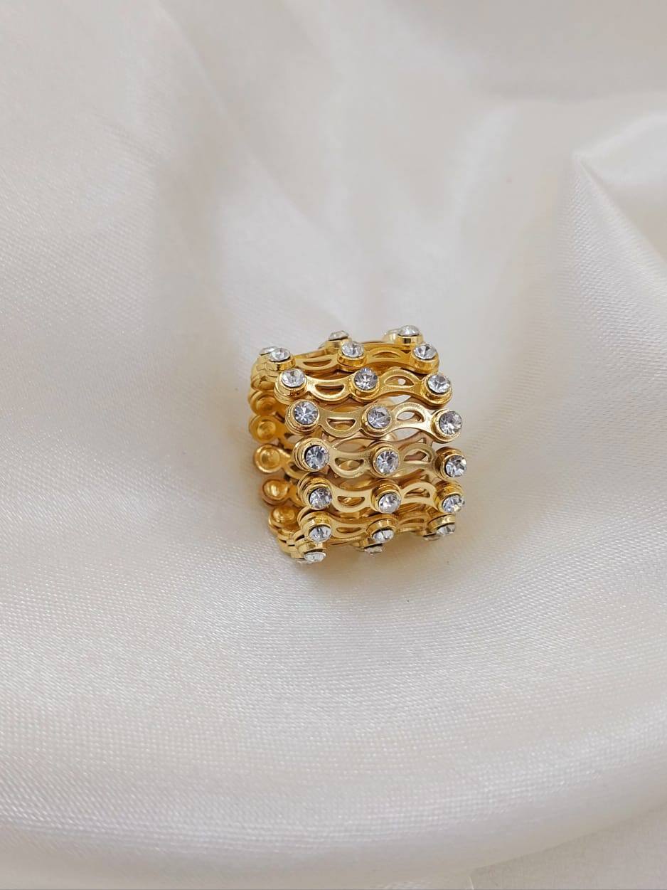 Adjustable Ring Bracelet