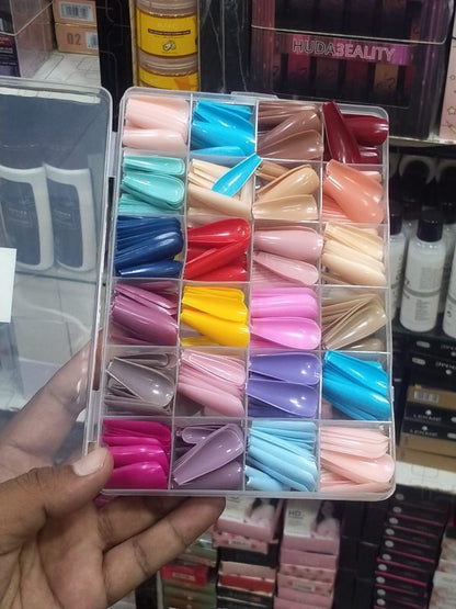 nail kit box 576 pieces aryclic nails