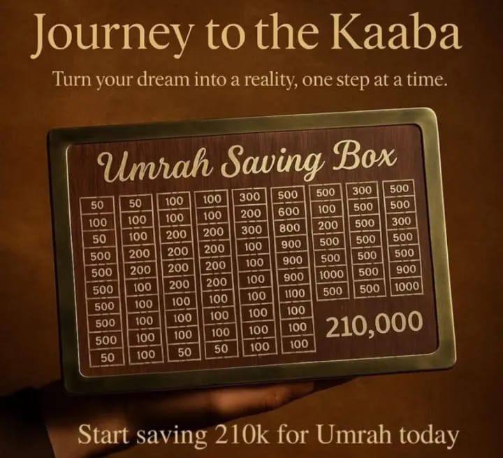Umrah Saving Box