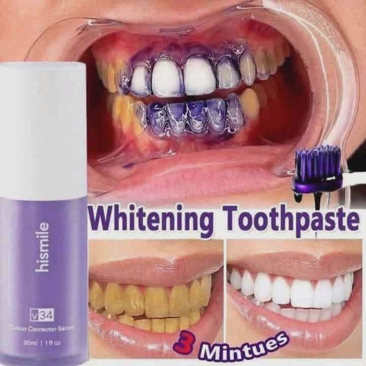 v34 hi smile toothpaste