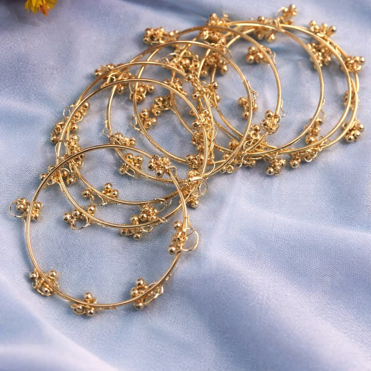 Premium Kashmiri Ghungroo Bangles 4pcs set